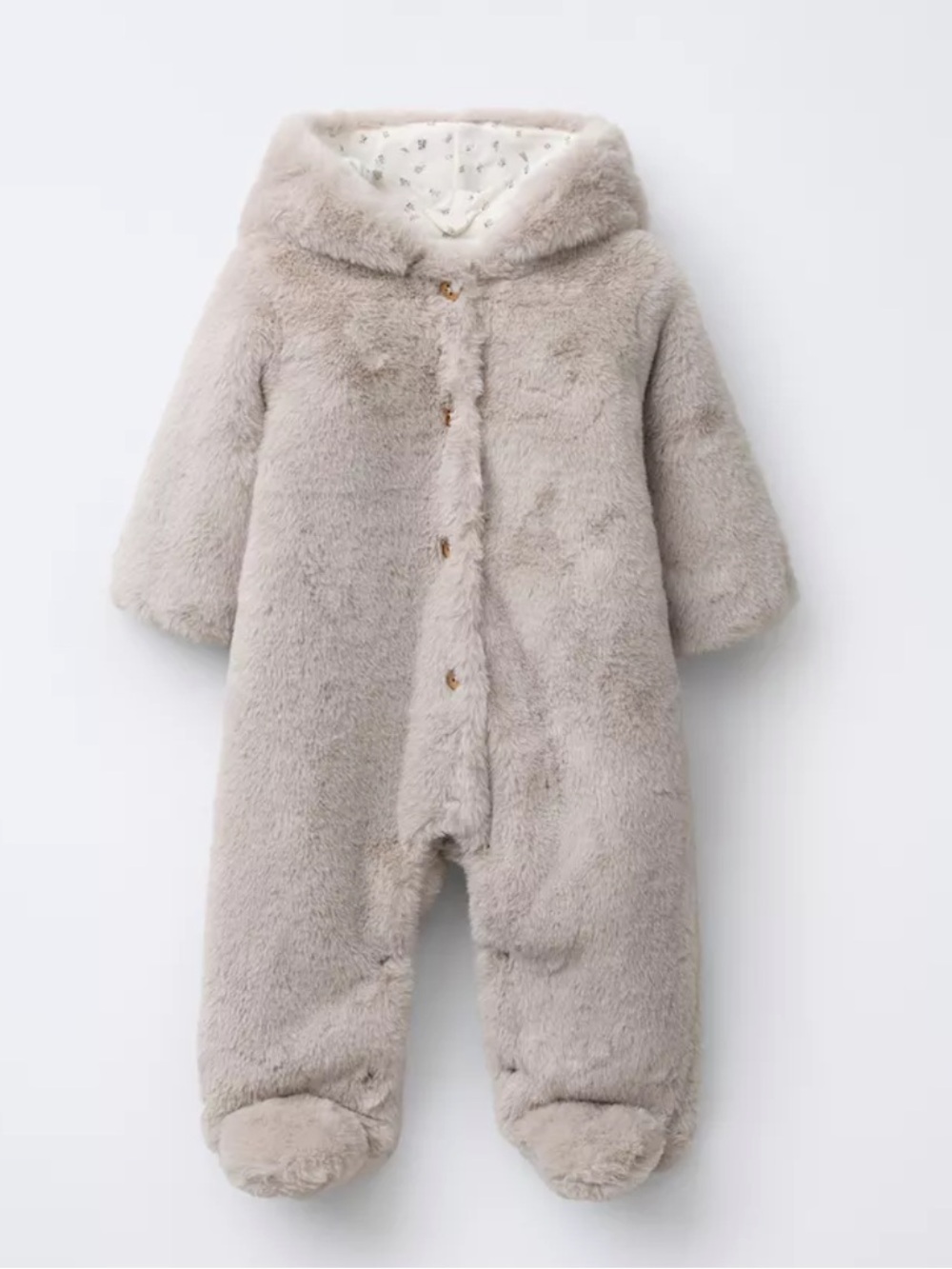 Zara Baby One-Piece in Light Taupe
